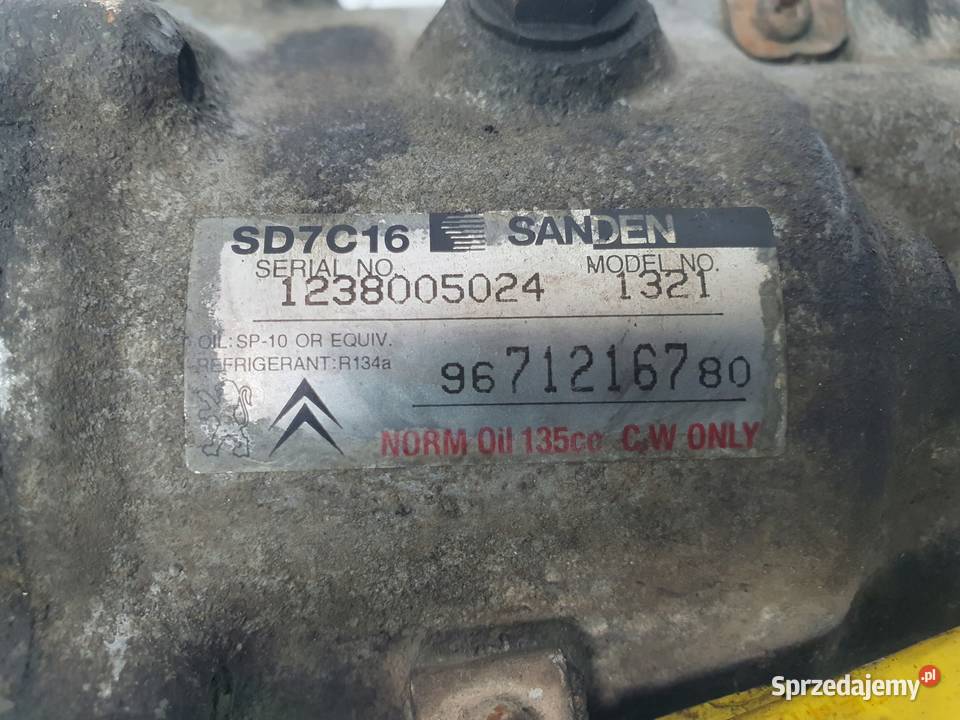 SPRĘŻARKA KLIMATYZACJI Peugeot Partner II osobowe Chełm sprzedam