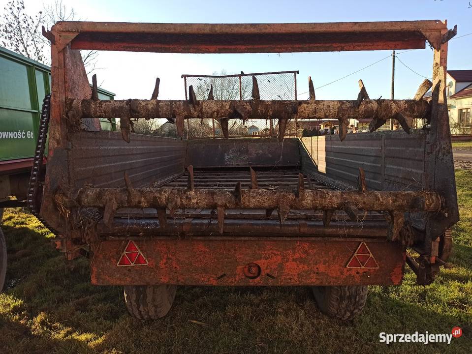 Rozrzutnik obornika 35t czarna białostocka nieuszkodzony