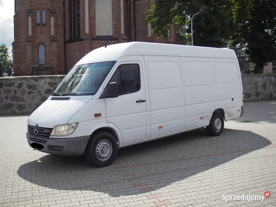Mercedes Sprinter 313cdi 1WŁ długi MAXI wysoki pierwszy właściciel Ostrów Mazowiecka