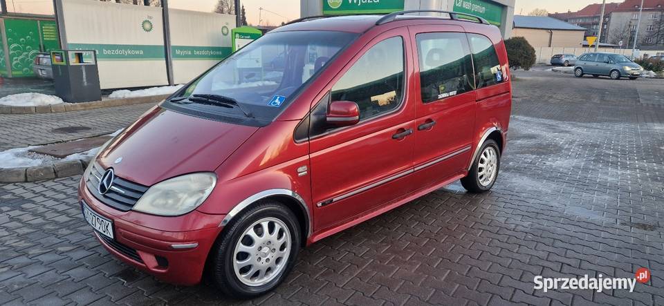 Mercedes Benz vaneo automat limit edition 16 śląskie Zabrze