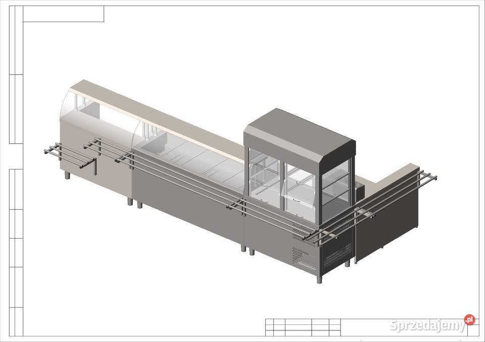 Stanowisko z płytą grzewczą ciągu wydawczego Warszawa