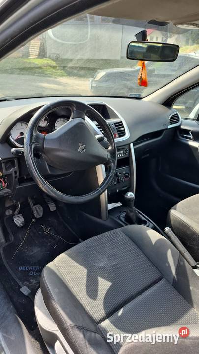 Peugeot 207 srebrny czesci 14 benzyna Nowy Sącz