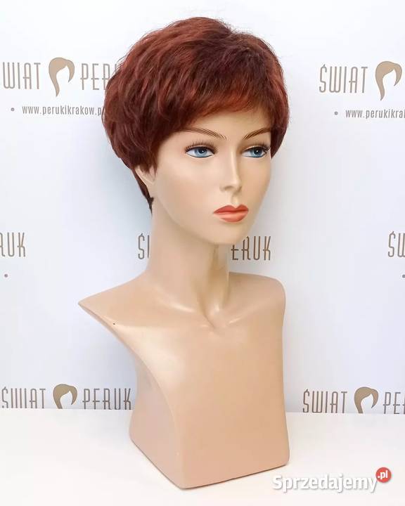 Krótka peruka syntetyczna Sędziszów