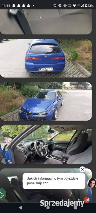 Alfa Romeo 156 2005r 19 JTD Kielce