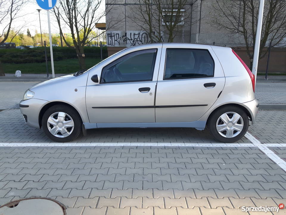 Fiat Punto II 2003 13 JTD MULTIJET SALON srebrny