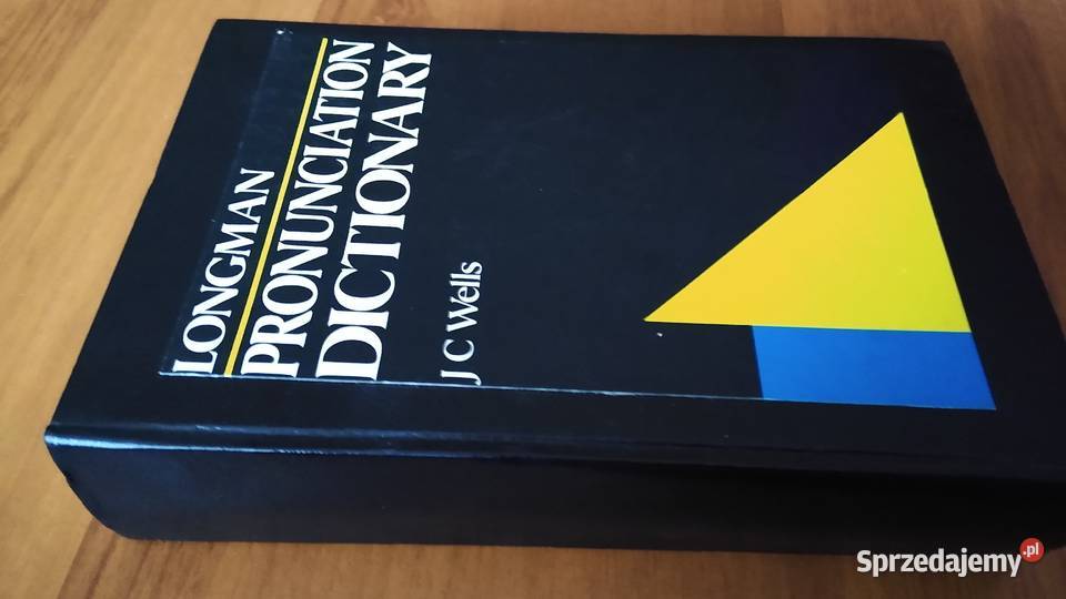 Longman pronunciation dictionary J C Wells Książki do nauki języka obcego pomorskie Gdańsk