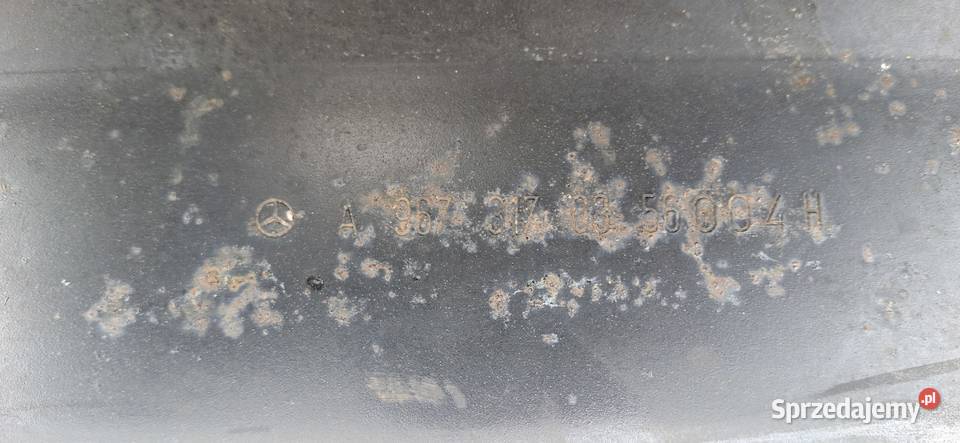 MERCEDES ATEGO BELKA ZDERZAKA WZMOCNIENIE Bieleń