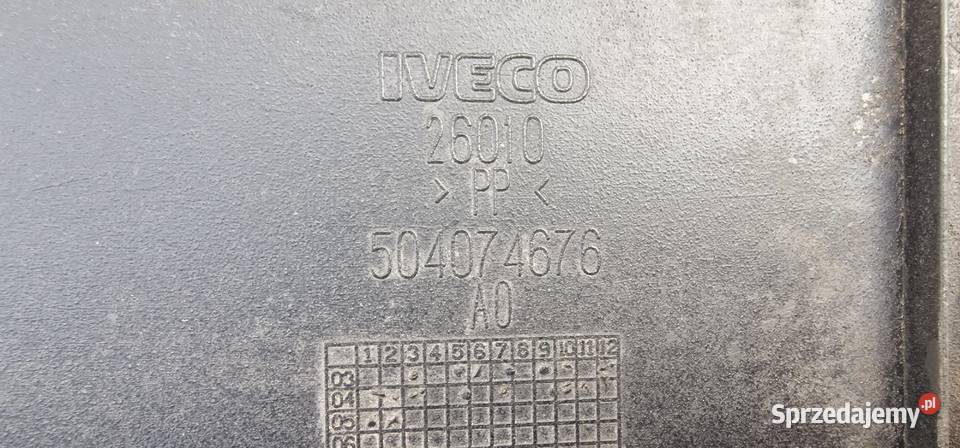 IVECO STRALIS SPOILER POD ZDERZAK LEWY ORYGINAŁ Bieleń