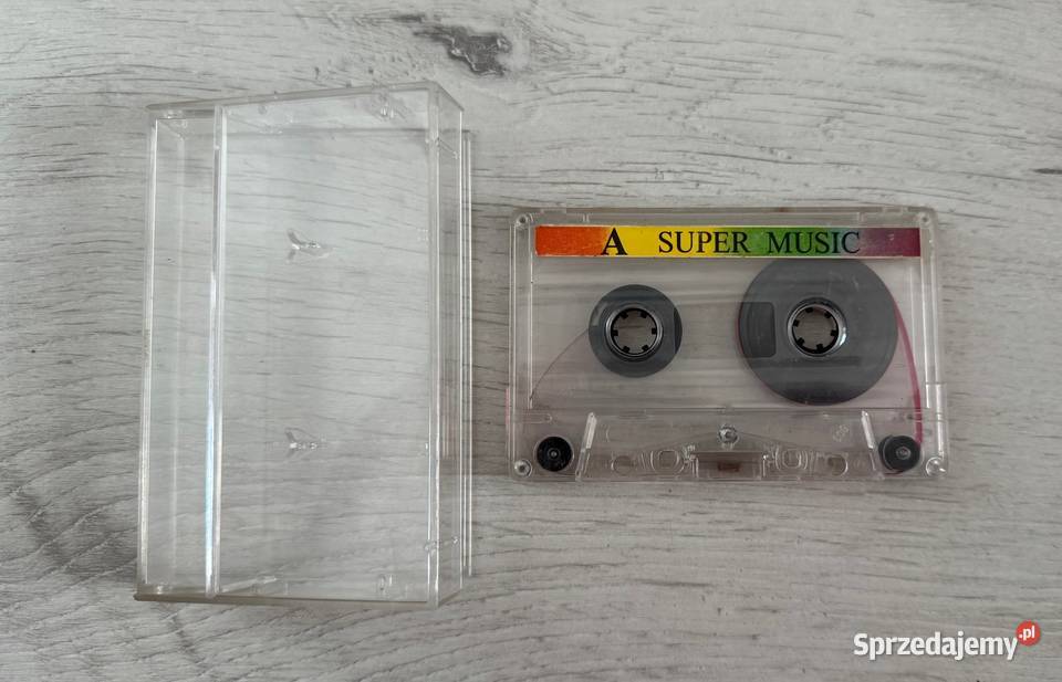 Kaseta Magnetofonowa kompaktowa C60 Super Music kaseta Łódź