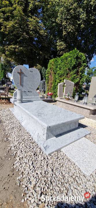 Nagrobek ziemny viscount white 900 KĄTY Świdnica