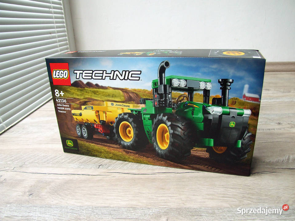 LEGO Technic 42136 Traktor John Deere 9620R NOWE mazowieckie Wyśmierzyce