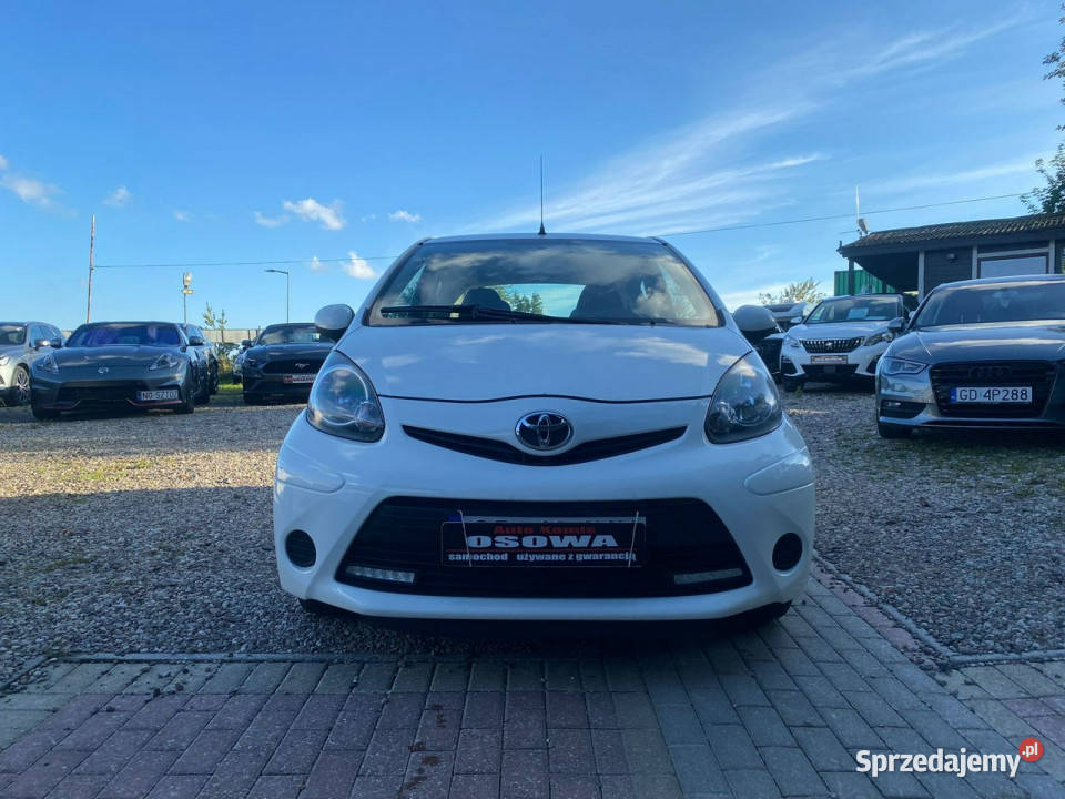 Toyota Aygo 10 I klima Navi duże radio dotyk centralny zamek Gdańsk