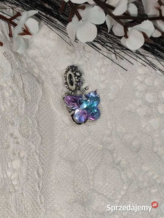 Zawieszka ze srebra próby S925 do bransoletek Zgierz