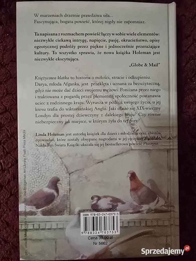 Księżycowa Klatką Linda Holeman małopolskie Kraków