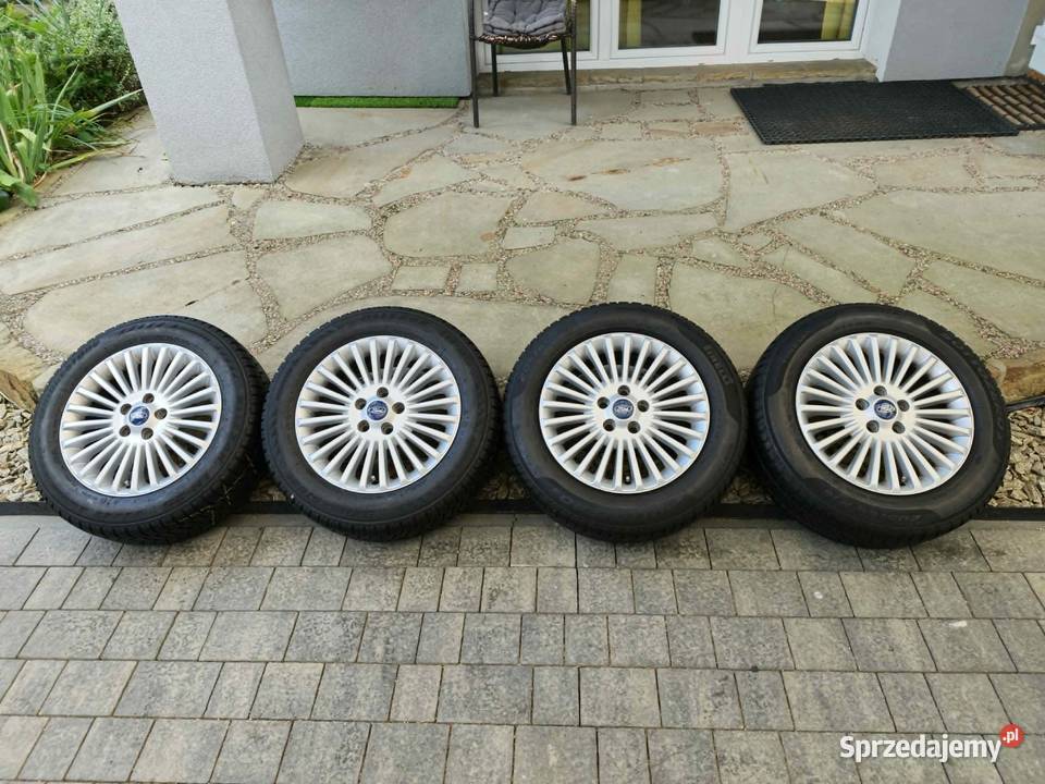 Alufelgi 16 5x108 opony 20560R16 Ford Volvo Land Motoryzacja Brzozów