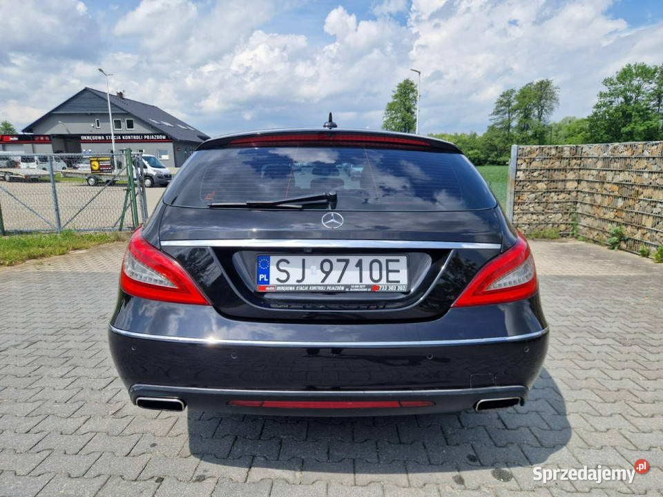 Mercedes CLS 350 shooting brake DESIGNO 4matic czarny Mercedes-Benz małopolskie Kęty