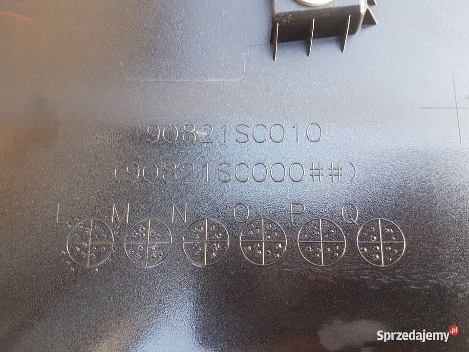 Subaru Outback IV BR wlot powietrza maski Części samochodowe