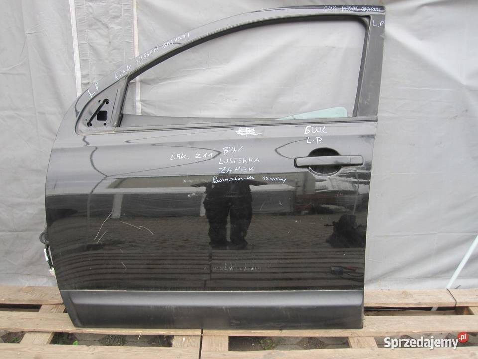 NISSAN QASHQAI I J10 LIFT 12r drzwi lewe przód