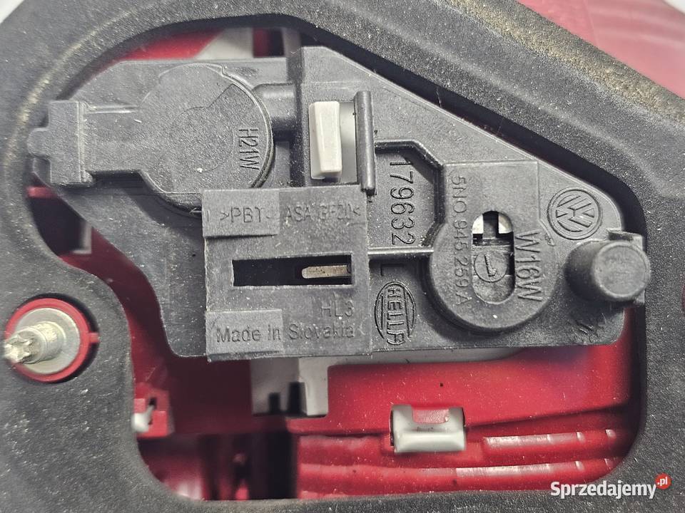 VOLKSWAGEN TIGUAN I LIFT 12r lampa lewa tył w osobowe Kielce