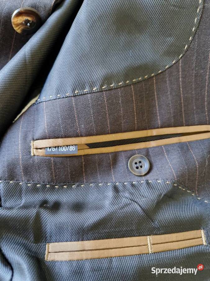 Piękny garnitur ślubny Bytom prawie nowy Słupca sprzedam