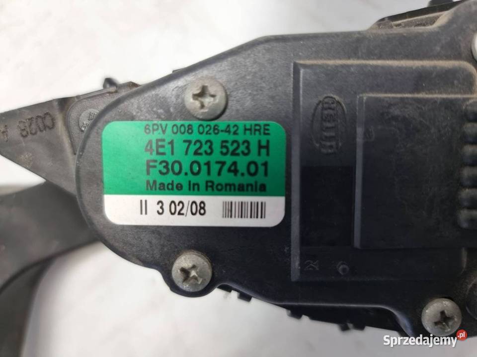 PEDAŁ AUDI S8 D3 4E1723523H kujawsko-pomorskie