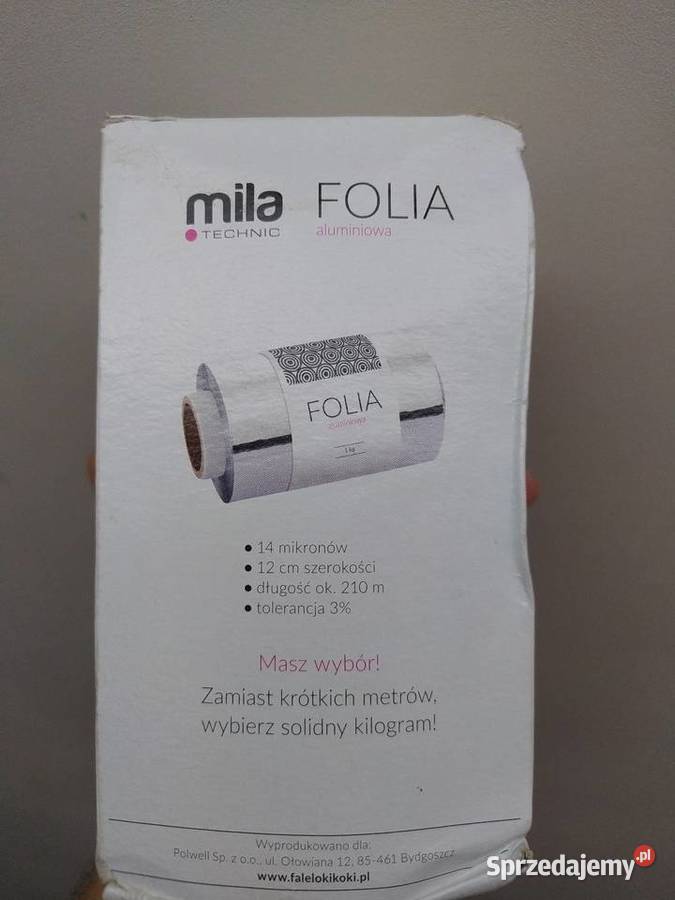 Folia aluminiowa fryzjerska Mila Technic Kraków