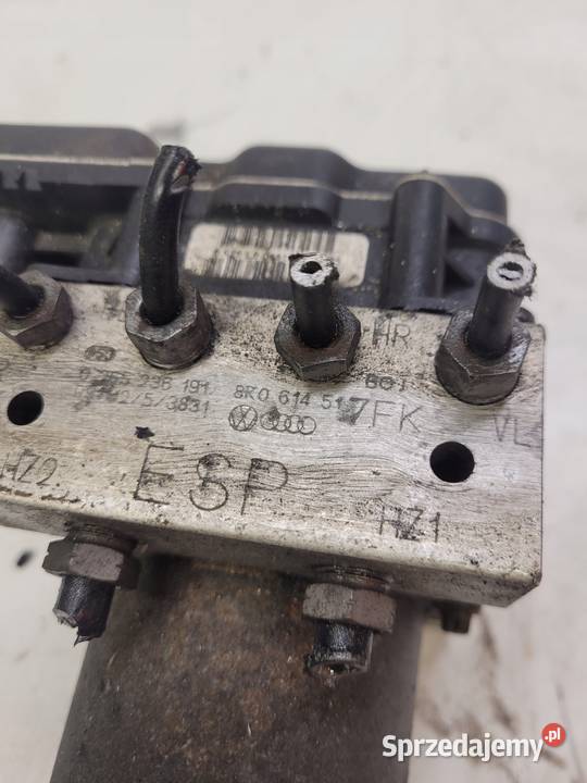 POMPA ABS ESP AUDI A4 A5 8K0907379BT 8K0614517FK osobowe Części samochodowe śląskie Przystajń