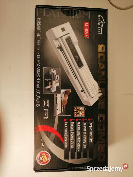 mobilny skaner MT4093 MediaTech ze stacją łódzkie Zgierz