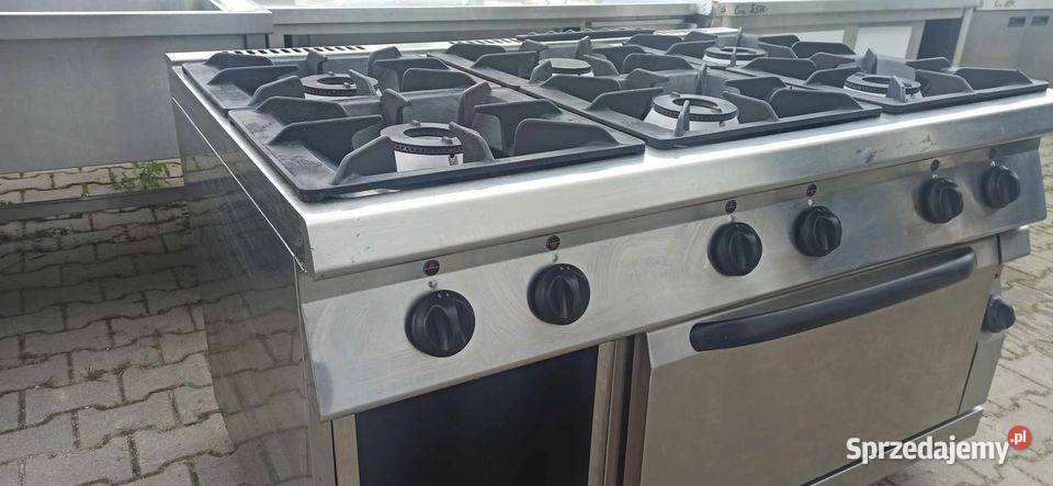 Kuchnia 6 palnikowa z piekarnikiem MC O Gastronomia Ostrów Wielkopolski