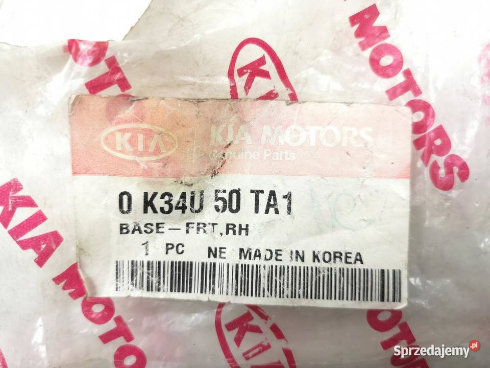 PODSTAWA RELINGU PRAWY PRZÓD KIA RIO 20002005 osobowe sprzedam