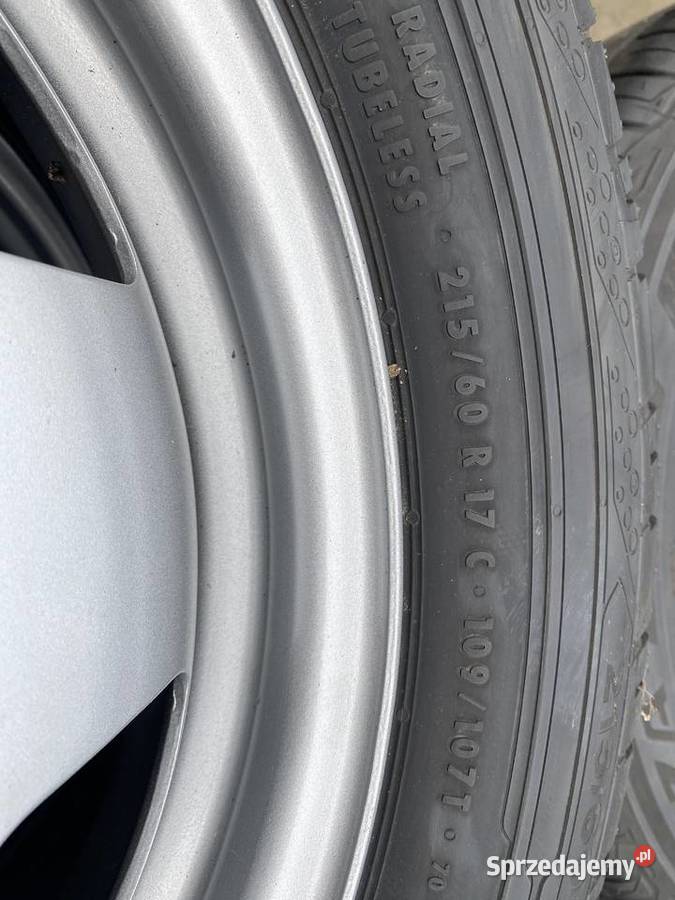 Vw t5 t6 koła 17 stalowe nowe Opona lato Motoryzacja Zgorzelec