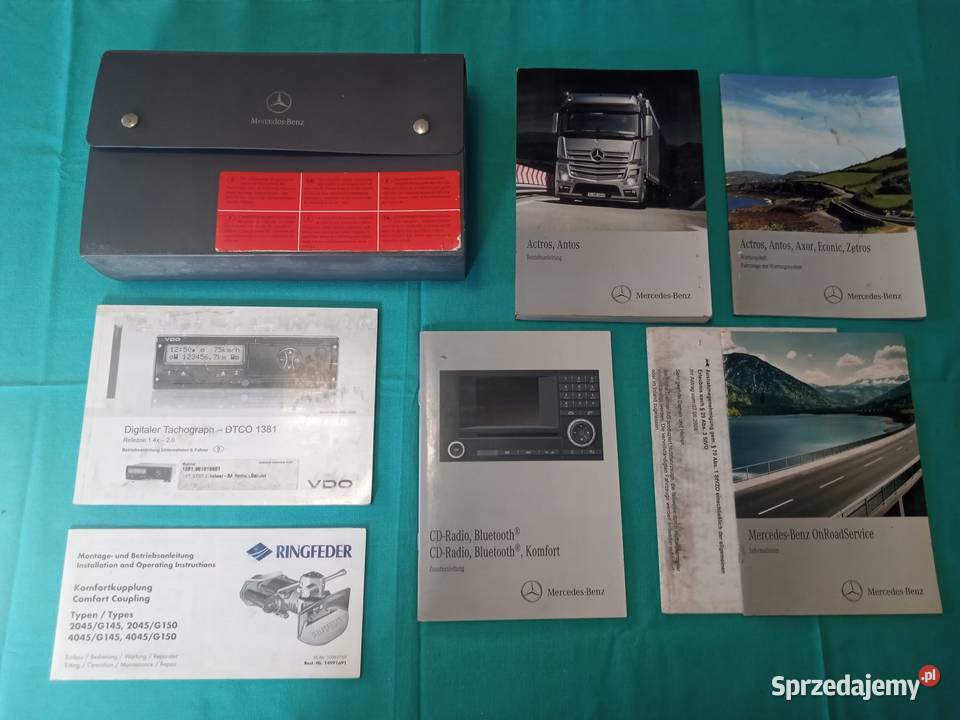 MERCEDES ACTROS MP4 ANTOS 2012 Komplet Łódź