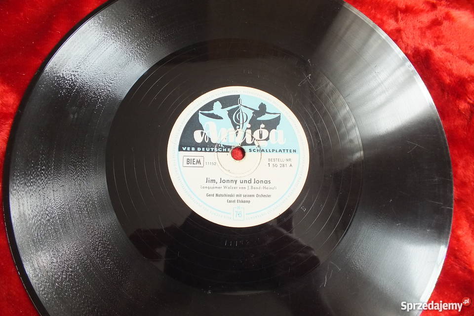 Płyta winylowa szelakowa niemiecka gruba ciężka lubuskie Żary