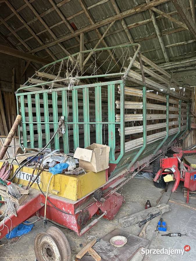 Przyczepa samozbierająca METALTECH T0102 Przyczepy rolnicze Feliksin