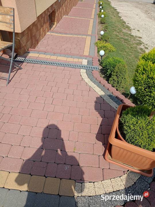 Sprzedam 50 M2 kostki 6 z krawężnikami z zdjęcia świętokrzyskie Pełczyska