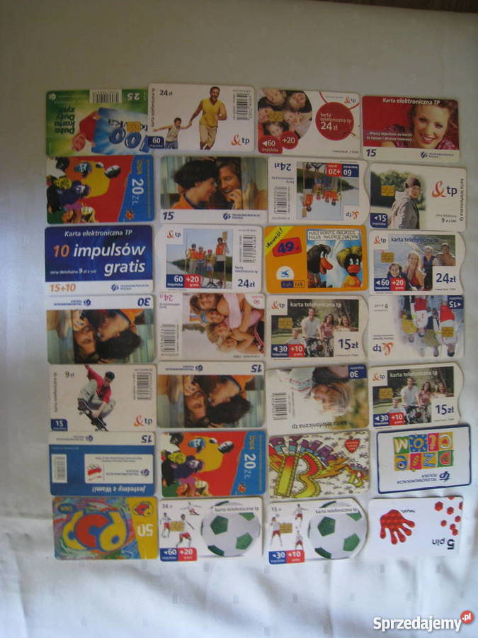 Karty telefoniczne magnetyczne chipowe Częstochowa sprzedam