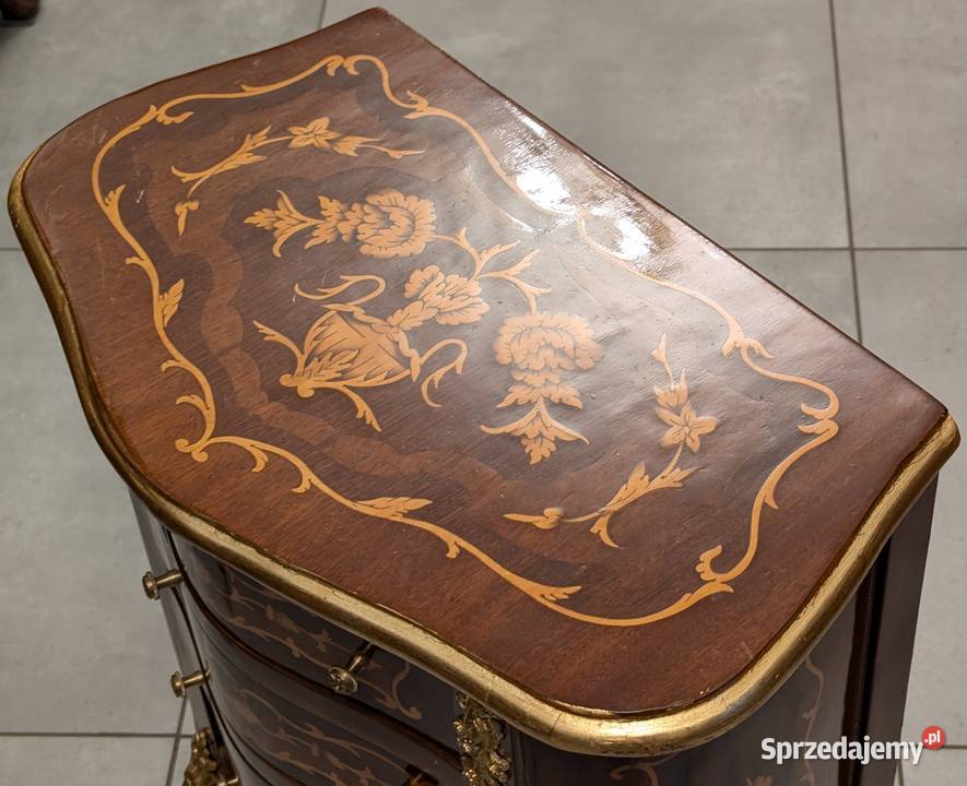 ładna komoda intarsjowanasklep Dąbrowa Górnicza śląskie