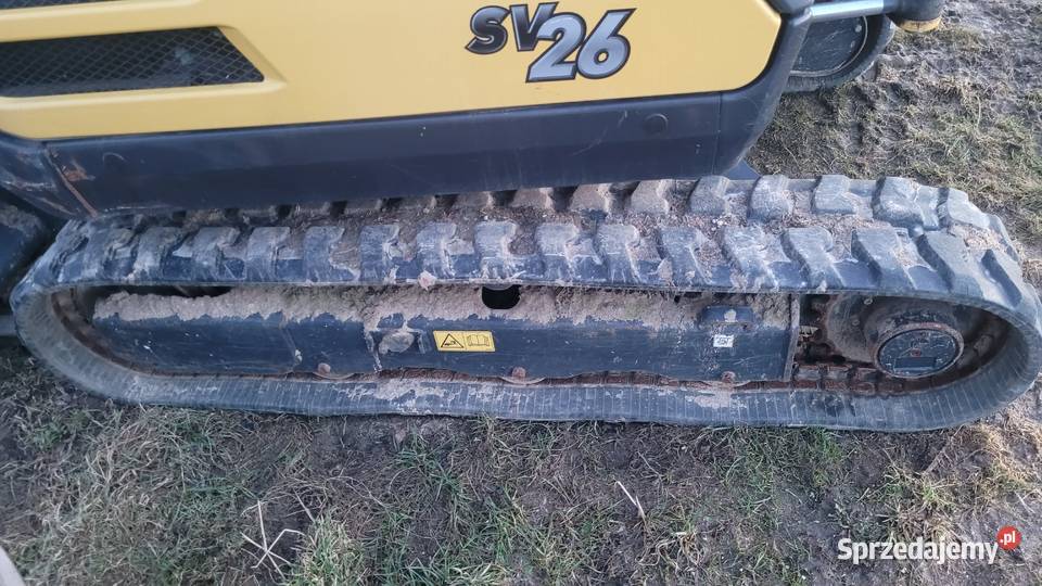 Yanmar SV26 670 mth 3 łyżki w zestawie Stan małopolskie Racławice