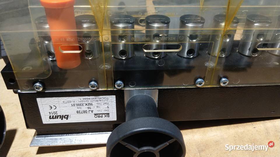 Wiertarka pod zawiasy Blum Minipress Pro z Produkcja Biznes i Przemysł Rzeszów