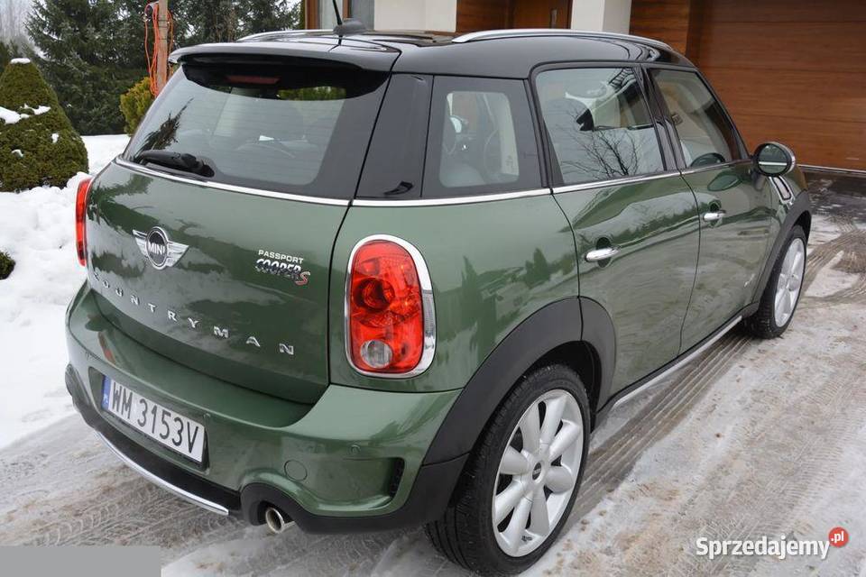 MINI Cooper S 16 benzyna 184 4X4 2016r Mińsk Mazowiecki