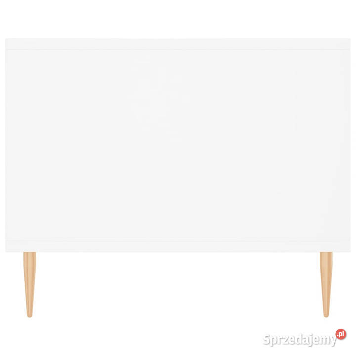 Stolik kawowy biały 102x50x40 materiał Warszawa