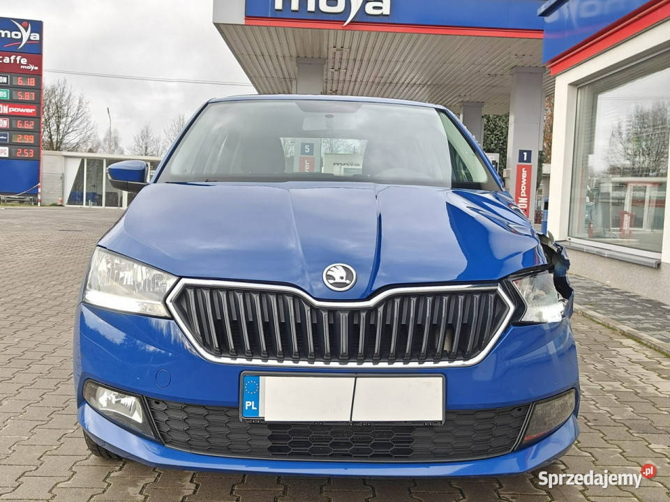 koda Fabia III 2014 uszkodzony Karczew