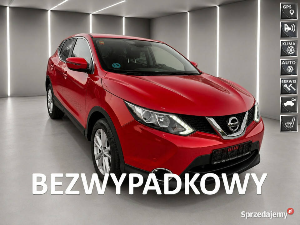 Nissan Qashqai czujniki parkowaniakamera ABS Żabno