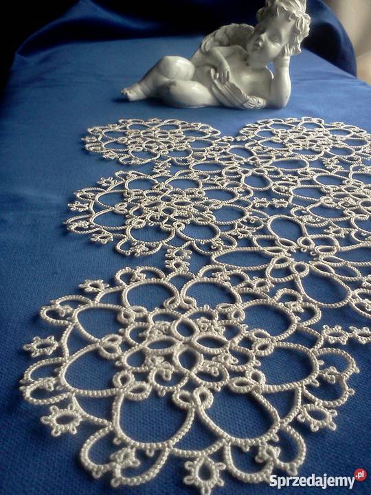 Serwetka frywolitkowa małopolskie Wiśniowa sprzedam