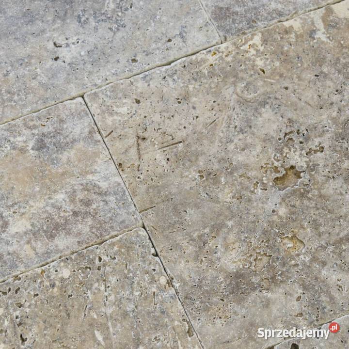 Płytki Trawertyn Silver Ash bębnowany komplet Gdynia sprzedam