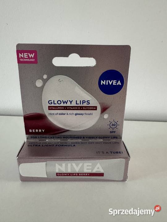 Zestaw 2 balsamów do ust Nivea Glowy Lips