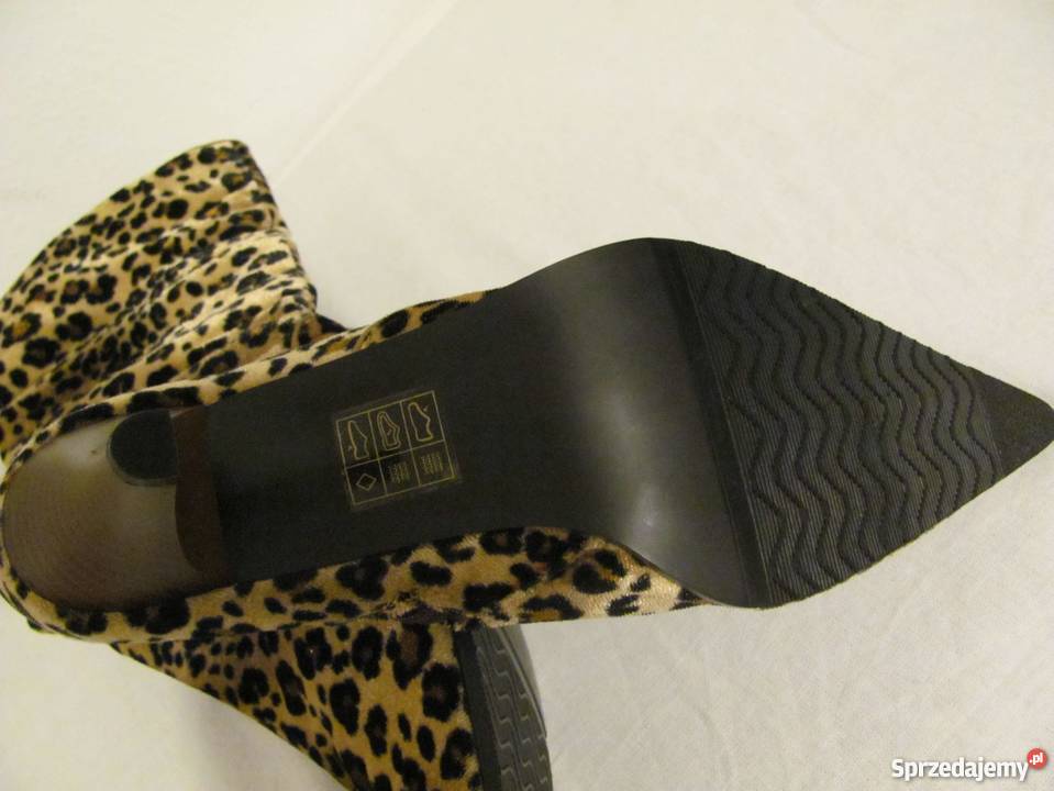 Buty w panterkę seksowne buciki w panterkę lubelskie Zamość