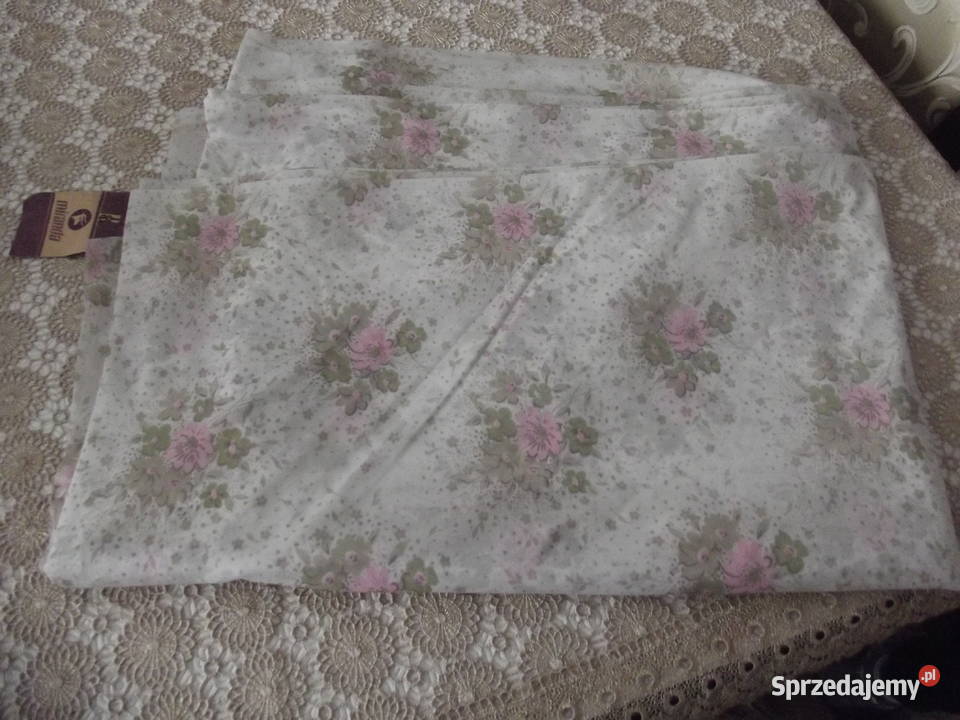 Materiał z PRL kwiatki NOWY 910160 Piekary Śląskie