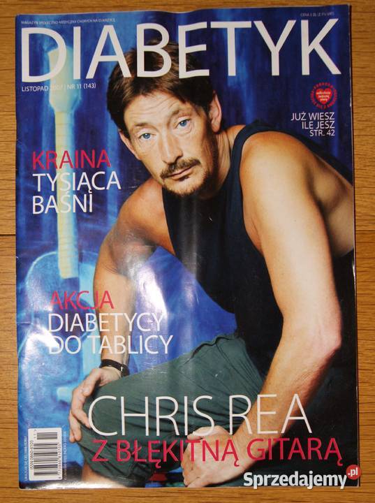 DIABETYK 11 143 Listopad 2007 Chris Rea Parczew sprzedam