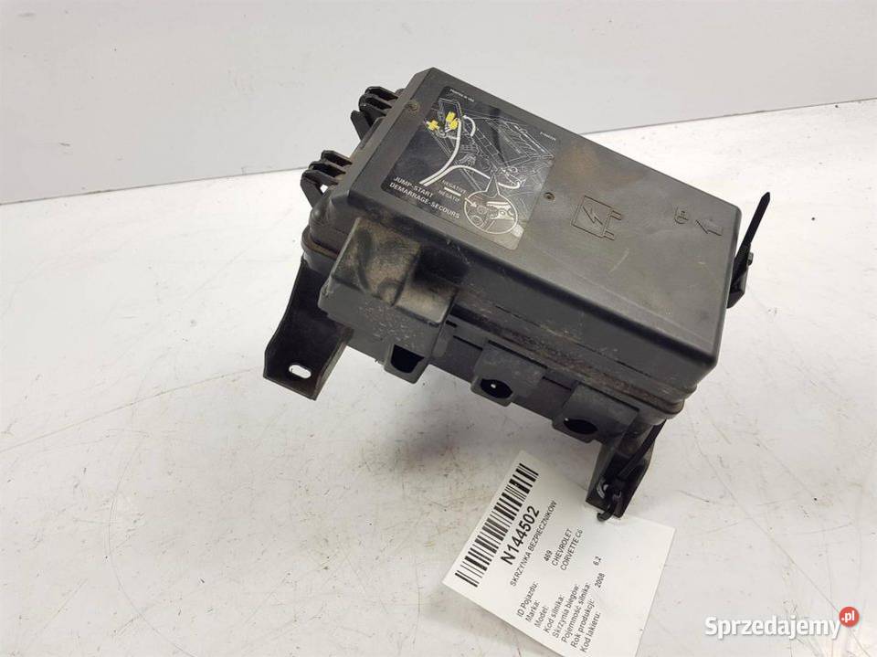 SKRZYNKA BEZPIECZNIKÓW CHEVROLET CORVETTE C6 Lipno